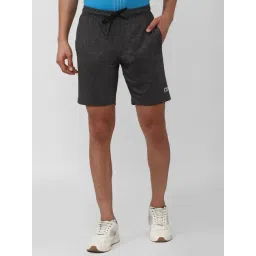 Peter England Casuals Grey Regular Fit Shorts-picture-38