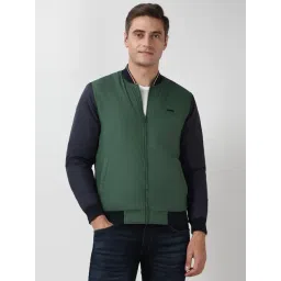 Peter England Green Regular Fit Jacket-picture-46