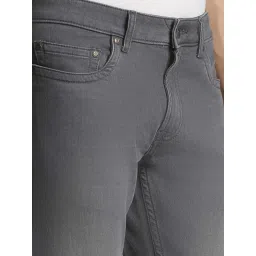 Peter England Grey Cotton Regular Fit Jeans image 4