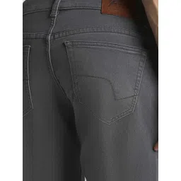Peter England Grey Cotton Regular Fit Jeans image 5