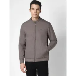 Peter England Grey Regular Fit Jacket-picture-25
