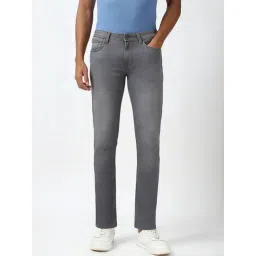 Peter England Grey Slim Fit Jeans-picture-28