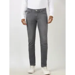 Peter England Grey Slim Fit Jeans-picture-35