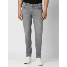 Peter England Grey Slim Fit Jeans-picture-27