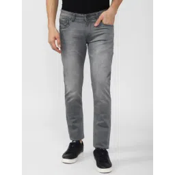 Peter England Grey Slim Fit Jeans-picture-37