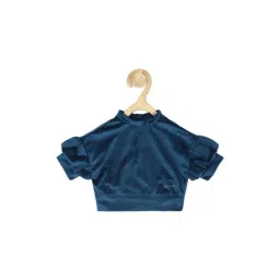 Peter England Kids Blue Regular Fit Top-picture-23