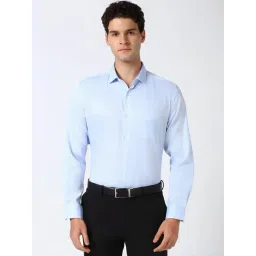 Peter England light-blue Other Shirts-picture-45