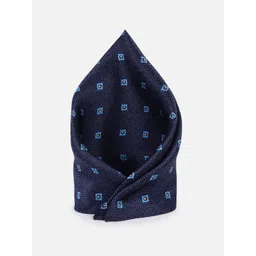 Peter England Men Accessory Gift Set of Tie Pocket Square And Cufflink-picture-29