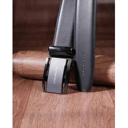 peter england Men Belt with Auto-Lock Buckle Closure-picture-16