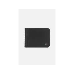 Peter England Men Black Solid Genuine Leather Wallet-picture-16