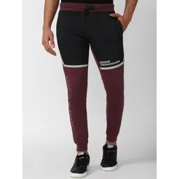 Peter England Men Colourblocked Joggers-picture-11
