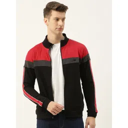 Peter England Men Colourblocked Sweatshirt-picture-17