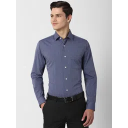 Peter England Men Cotton Slim Fit Opaque Formal Shirt-picture-16
