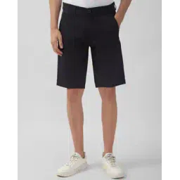 peter england Men Flat-Front Regular Fit Shorts-picture-53