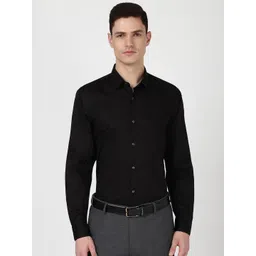 Peter England Men Micro Ditsy Printed Opaque Formal Shirt-picture-21