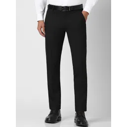 Peter England Men Mid Rise Formal Trousers-picture-27