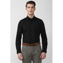 peter england Men Regular Fit Checkered Spread Collar Formal Shirt-picture-13