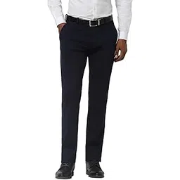 peter england Men Regular Fit Pants-picture-26