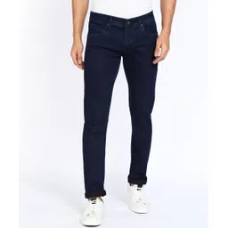 peter england Men Skinny Mid Rise Blue Jeans-picture-31