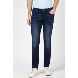peter england Men Skinny Mid Rise Blue Jeans-picture-14