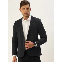 Peter England Men Slim Fit Formal Blazer-picture-11