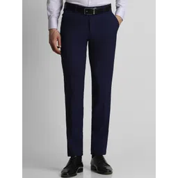 Peter England Men Slim Fit Formal Trouser-picture-40