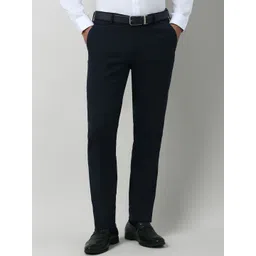 Peter England Men Slim Fit Formal Trousers-picture-17