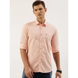 Peter England Men Slim Fit Printed Casual Shirt-picture-33