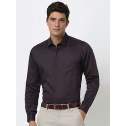 Peter England Men Slim Fit Spread Collar Floral Printed Cotton Formal Shirt-picture-34