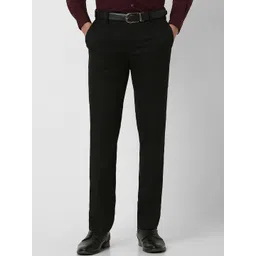 Peter England Men Slim Fit Trousers-picture-36