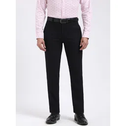 Peter England Men Slim Fit Trousers-picture-35