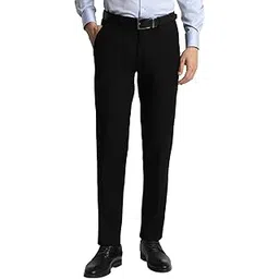 peter england Men Slim Work Utility Pants-picture-29