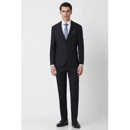 peter england Men Suit Checkered Suit-picture-27