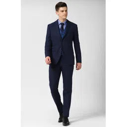 peter england Men Suit Solid Suit-picture-25