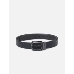 Peter England Men Textured Leather Belt-picture-24