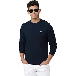 peter england Men's Acrylic Casual Crew Neck Sweater-picture-17