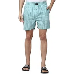 peter england Men's Cotton Classic Regular Printed Boxer Shorts-picture-25