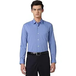 Peter England Men's Cotton Regular Fit Shirt-picture-36