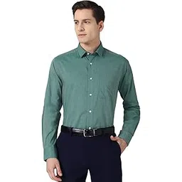 peter england Men's Cotton Regular Fit Shirt-picture-41