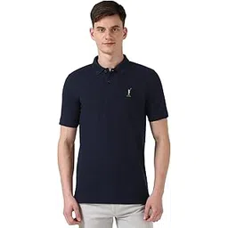 peter england Men's Cotton Solid Regular Fit T-Shirt-picture-39
