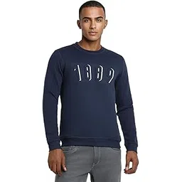 peter england Men's Poly Cotton Crew Neck Sweatshirt-picture-22