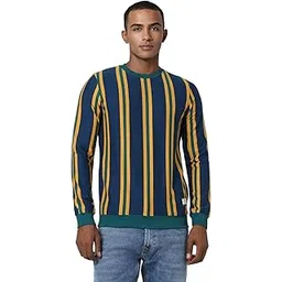 Peter England Men's Polycotton Casual Crew Neck Sweatshirt-picture-11