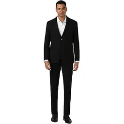 peter england Men's Polyester Blend Two Piece Suit-Dress Set-picture-15