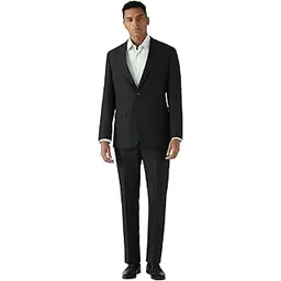 peter england Men's Polyester Blend Two Piece Suit-Dress Set-picture-52