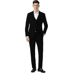 peter england Men's Polyester Three Piece Suit-Dress Set-picture-53