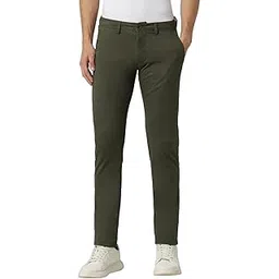 peter england Men's Skinny Fit Casual Trouser Chinos-picture-12