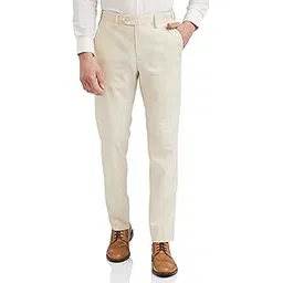 peter england Men's Slim Fit Mid Rise Trouser-picture-15