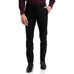 peter england Men's Slim Fit Mid Rise Trouser-picture-36