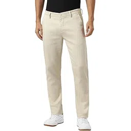 peter england Men's Super Slim Fit Stretchable Casual Trousers | Office Sleek & Trendy Look-picture-11