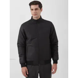 Peter England Mid Black Regular Fit Jacket-picture-34